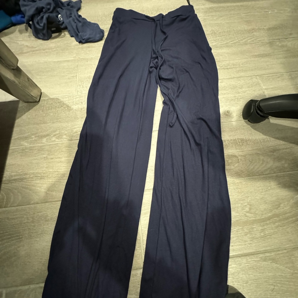 Navy tight sweatpants
